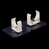 1/5Pcs Punch-free Self-adhesive Pipe Clamp Garden Irrigation Tube Clip Connector Water Tube Holder