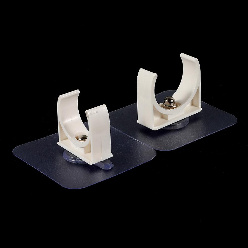 1/5Pcs Punch-free Self-adhesive Pipe Clamp Garden Irrigation Tube Clip Connector Water Tube Holder