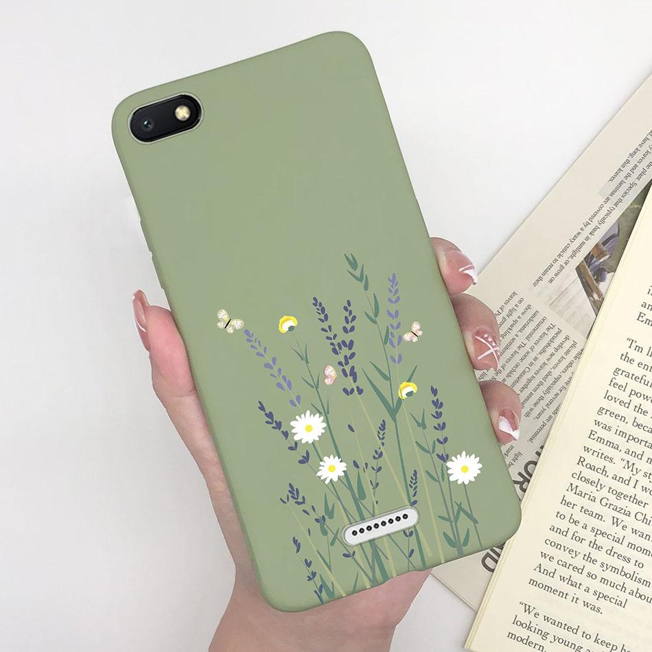 For Xiaomi Redmi 6A Case Cover Soft Silicone multicolor cute tpu Phone Cover Case For Xiomi Redmi 6A 6 A A6 bumper Phone Funda