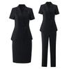 Women's Short-Sleeve Business Suit Set