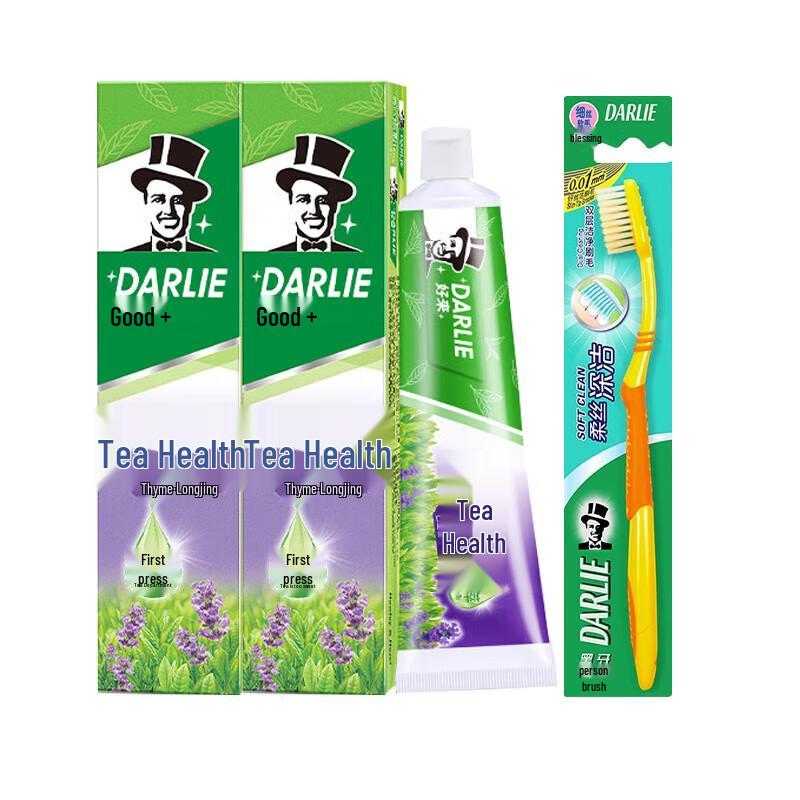 

DARLIE Tea Fresh Toothpaste & Toothbrush Oral Care Set