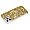 For iPhone 16 Pro Max Case TPU Drop Protection Epoxy Glittery Sequins Phone Cover