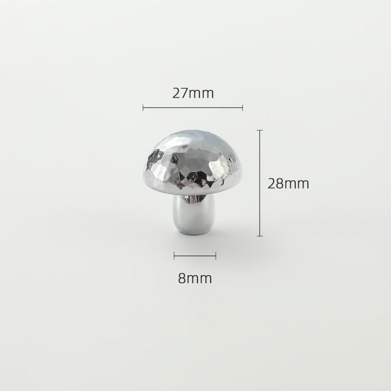 Brass Silver Ball Furniture Pull Handles Hand-Forged Hammer Cabinet Handles Door Drawer Knob Kitchen Wardrobe Cupboard Pulls