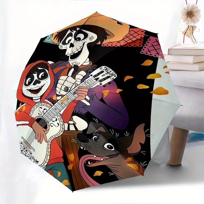 

Coco Automatic Opening and Closing Umbrella, Lightweight 3-Fold, With Cute Cartoon Characters, Suitable for Home, Outdoor and Daily Use, Liv