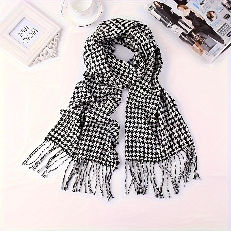 Winter Unisex Scarf Plaid Stripe Shawl Male Casual Business Brand Designer Official Muffler Scarves Women's Thermal Shawl