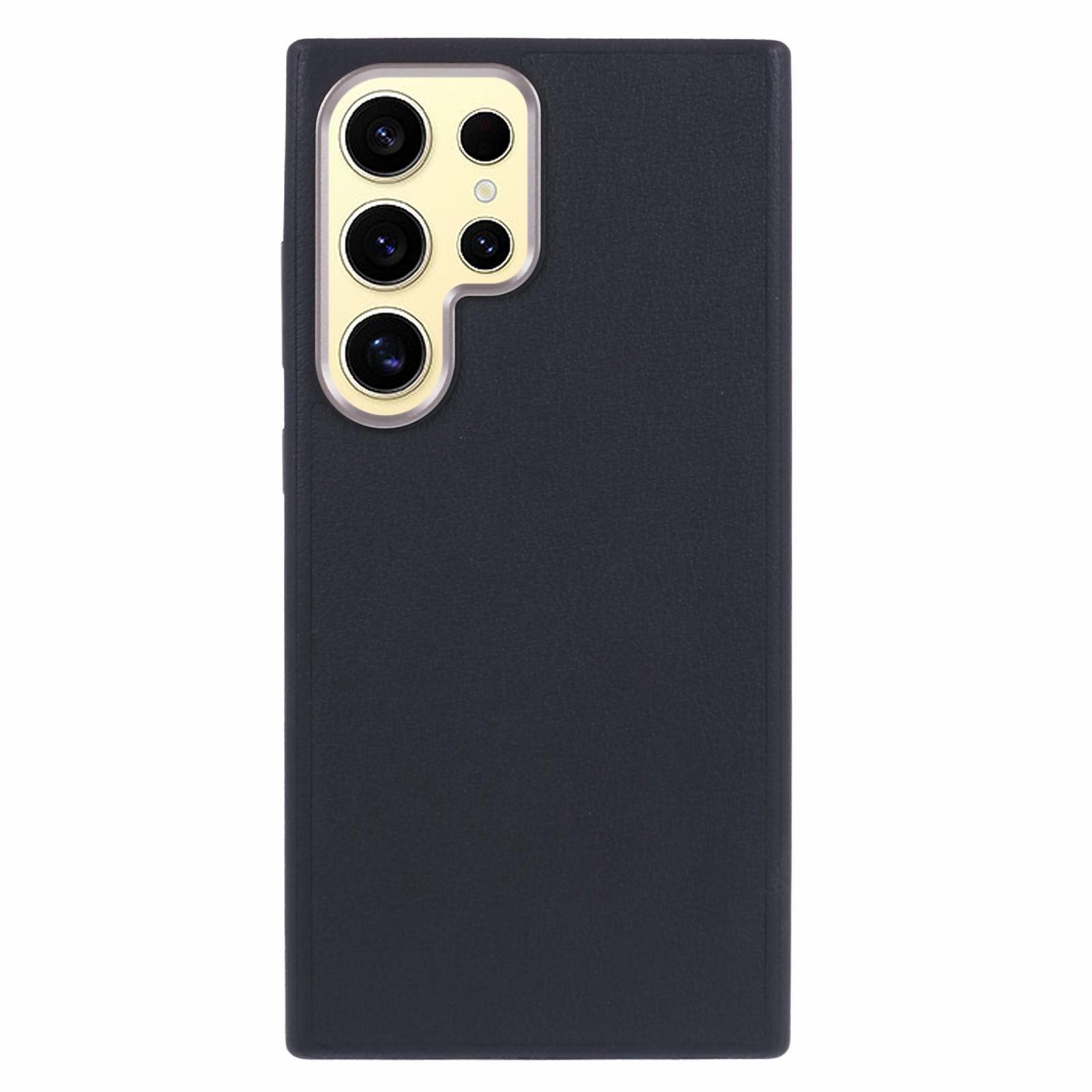 

X-LEVEL Для Samsung Galaxy S24 Ultra Магнитный чехол из ПУ кожи Противоударная задняя крышка Black
