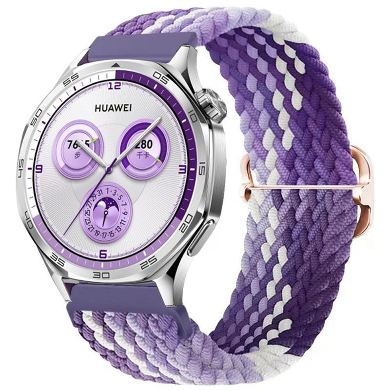 22mm 20mm Nylon Strap for Huawei Watch GT6/GT5 4 3 Pro 46mm Elastic Bracelet Belt for Samsung Galaxy Watch 7 6 classic 5 4 Band