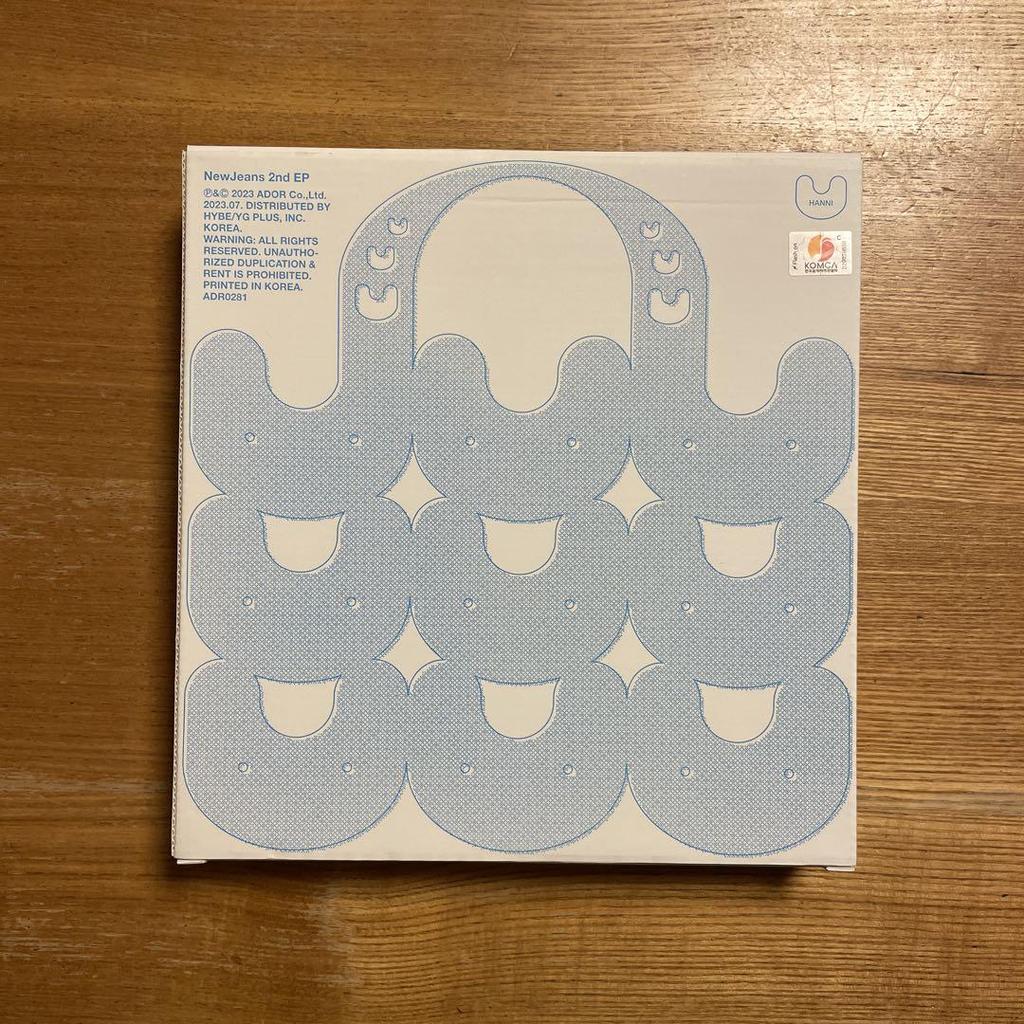 [USED] Newjeans Get Up BagVer Hani