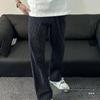Men's Jeans: Stylish All-Over Print, Autumn Lightweight, Straight-Leg, Trendy Loose-Fit.