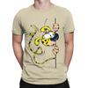 Marsupilami Blue Wall Novelty 100 Cotton Tshirt Marsupilami Tops Tees For Unisex
