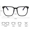 Anti-blue Light Glasses Square Frame Eyewear Women Men High Quality Eyeglasses Blue Light Blocking Man Lady Computer Eyeglas