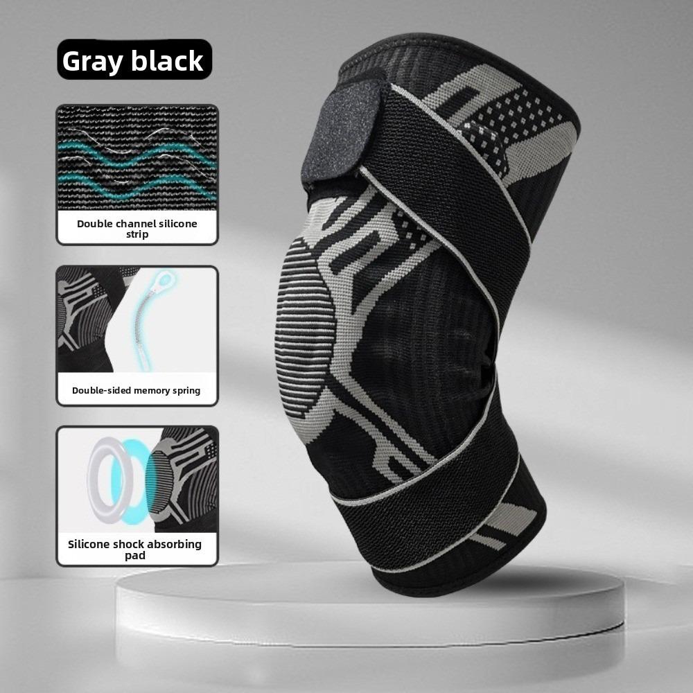 Elastic Knee Support Braces Knee Pads Breathable Elastic Sport Bandage Compression Injuries Protection Knee Protector