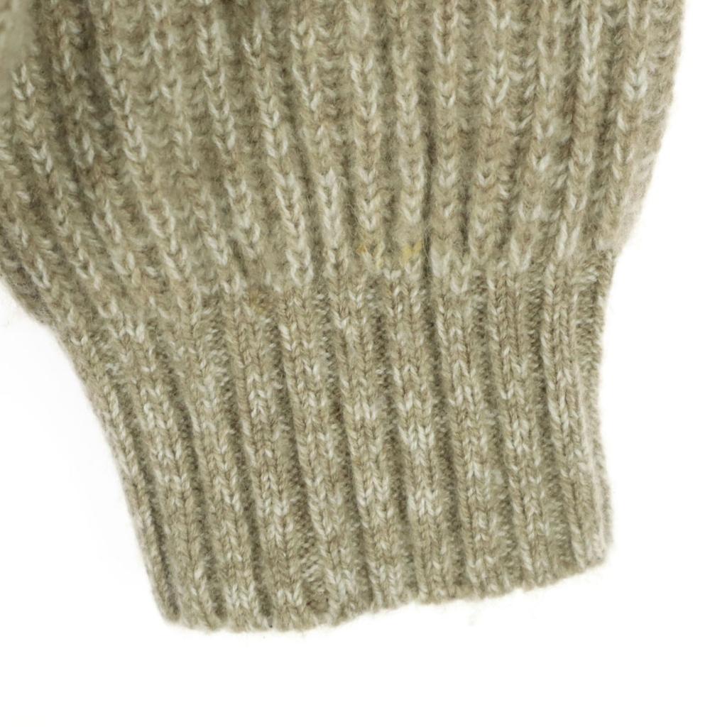 mila schon Long sleeve cashmere sweater 48 beige knit Men's Used