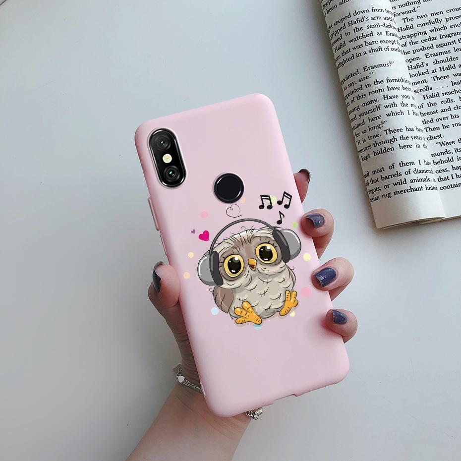 for Xiomi Xiaomi Mi A2 Lite Case Cover Daisy Flower Painted Soft Silicone Phone Case for Xiaomi Mi A2 A 2 MiA2 Lite Bumper Coque