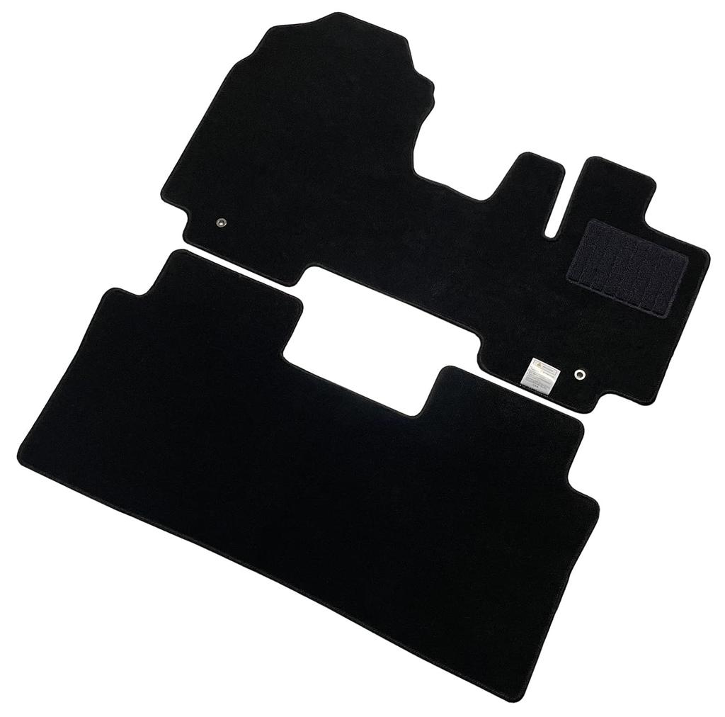 Black Floor Mats for Spacia Spacia Gear Made In Japan Spacia, Custom, MK54S, MK94S,