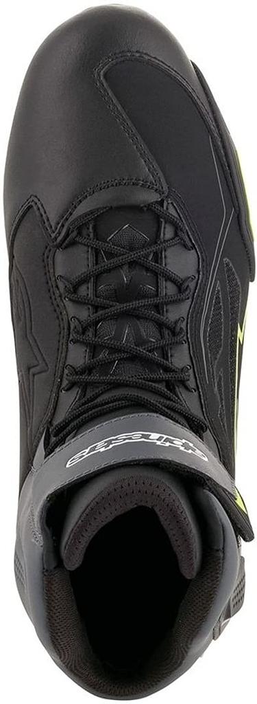 Alpinestars Fahrradschuhe Flow FASTER3 DRYSTAR Schuhe 1691600204 Schwarz/Grau/Gelb 9/26.5cm (254 0719)