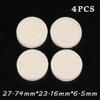 4Pcs Wool Felt Sealing Gasket For Coffee Machine Grinder Keep Powder Out Cutter Head Shock Washer Ring