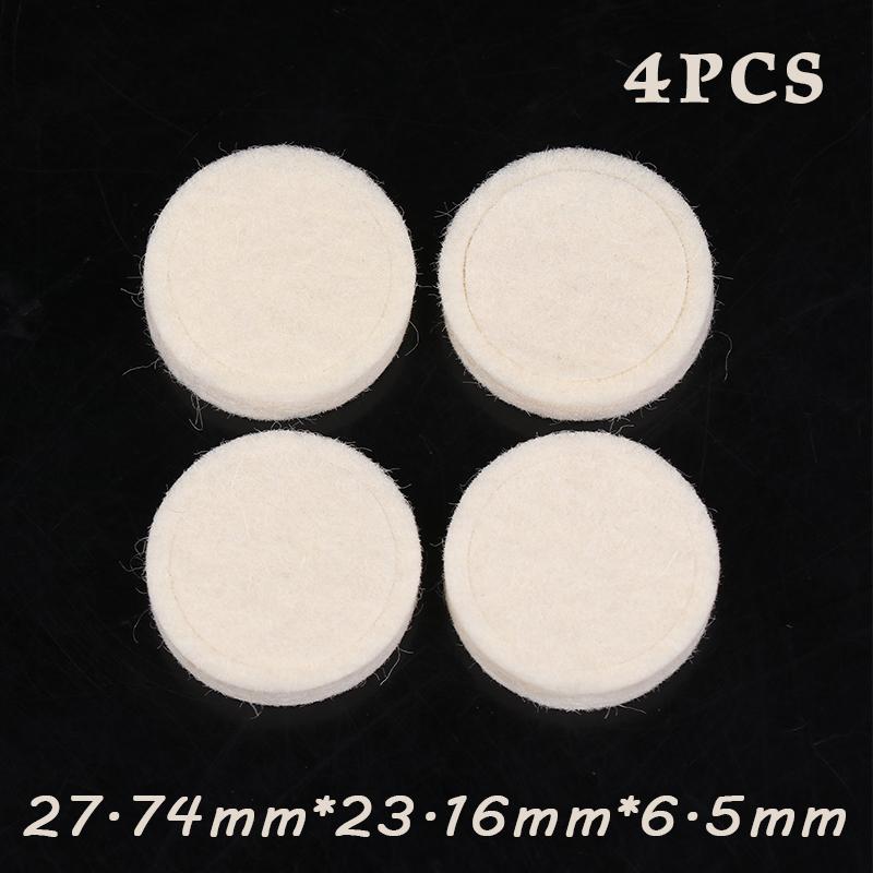 4Pcs Wool Felt Sealing Gasket For Coffee Machine Grinder Keep Powder Out Cutter Head Shock Washer Ring