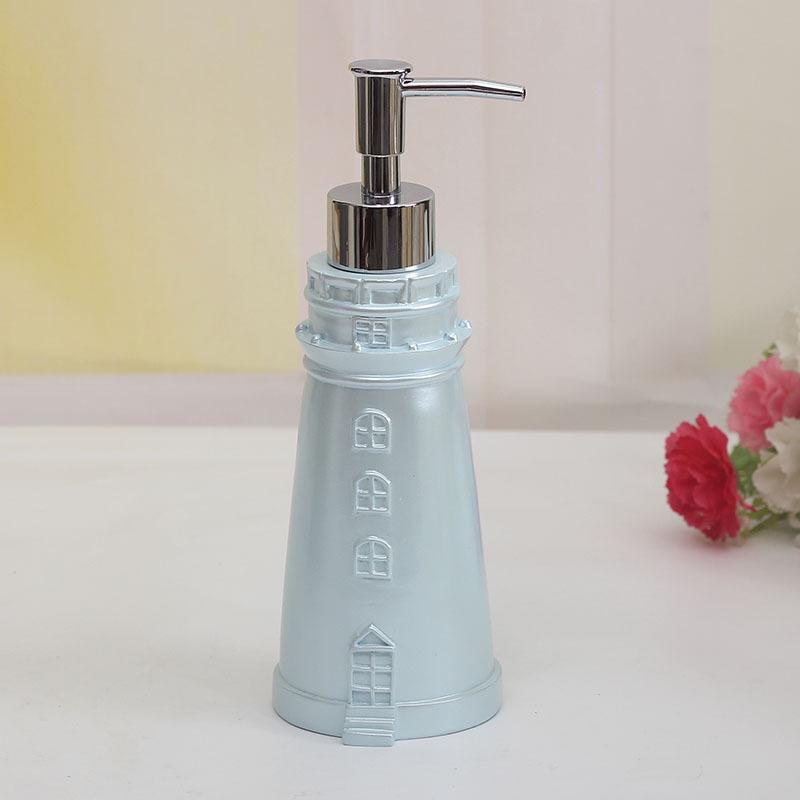 Luxuriöse Keramik-Druckflasche für Handseife, Shampoo und Duschgel