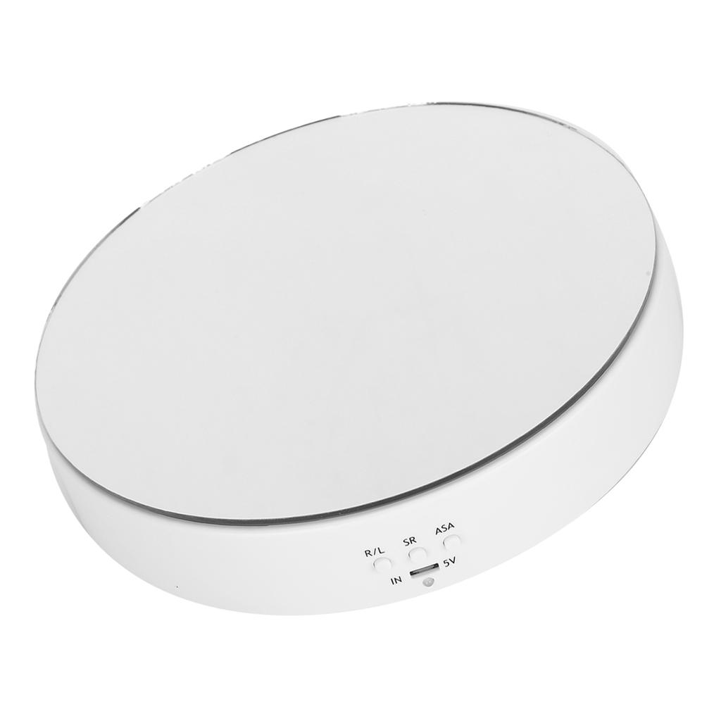 10KG Load Bearing 2 Gears Two Way Rotating Turntable Display Stand for Jewelry Phone