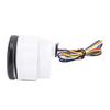 52mm 7000RPM Tachometer with Hourmeter 7 Color Backlight   9-32V RPM Gauge for Truck Tractor Car RV Boat