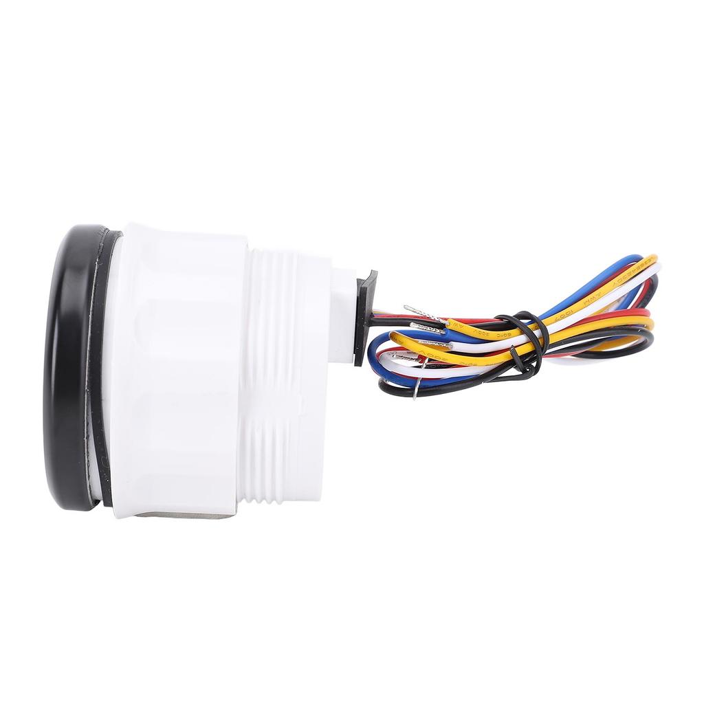 52mm 7000RPM Tachometer with Hourmeter 7 Color Backlight   9-32V RPM Gauge for Truck Tractor Car RV Boat