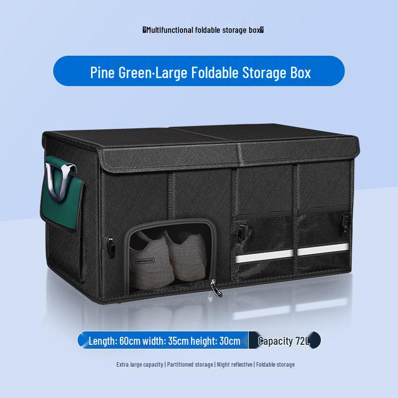 Foldable Car Trunk Storage Organizer Box