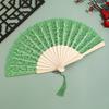 Vintage Hollowed-Out Fan Handheld Dance Fan Exquisite Classic Fan  Dance Performance