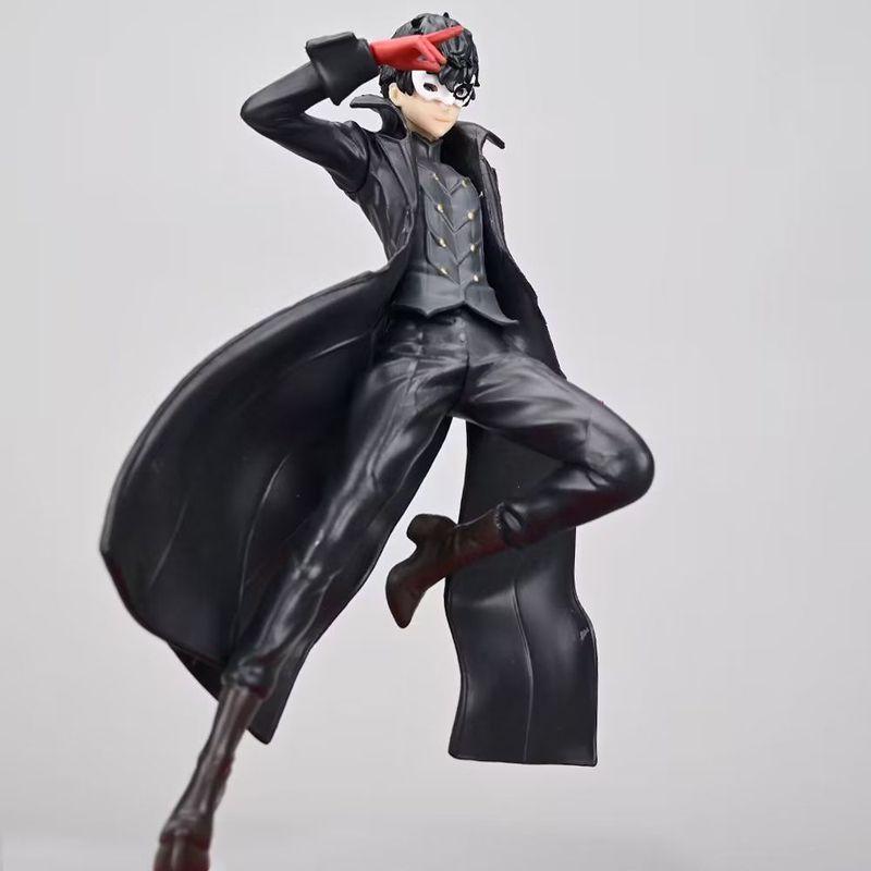 17cm Pop Up Parade Persona Joker Amamiya Ren Strange Thief Clothing Model Ornament Anime Figure Doll Pvc Statue Kids Toys Gifts Kid Friendly