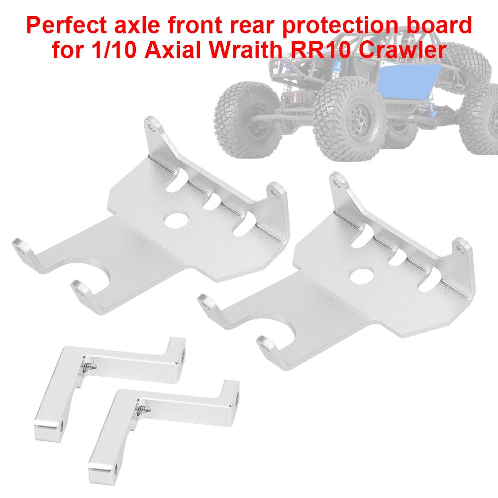 Placa de Proteção do Eixo Dianteiro Traseiro em Liga de Alumínio Peças de Reposição RC Fornecimento para 1 10 Axial Wraith RR10 Crawler