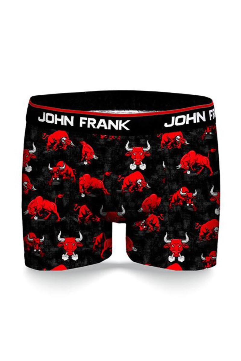 

Труси боксери John Frank (75970) 50(L) прозорий колір чорний
