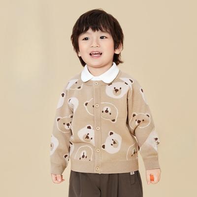Frühlings- und Herbst-Kinderbekleidung Neuer lässiger Pullover-Cardigan