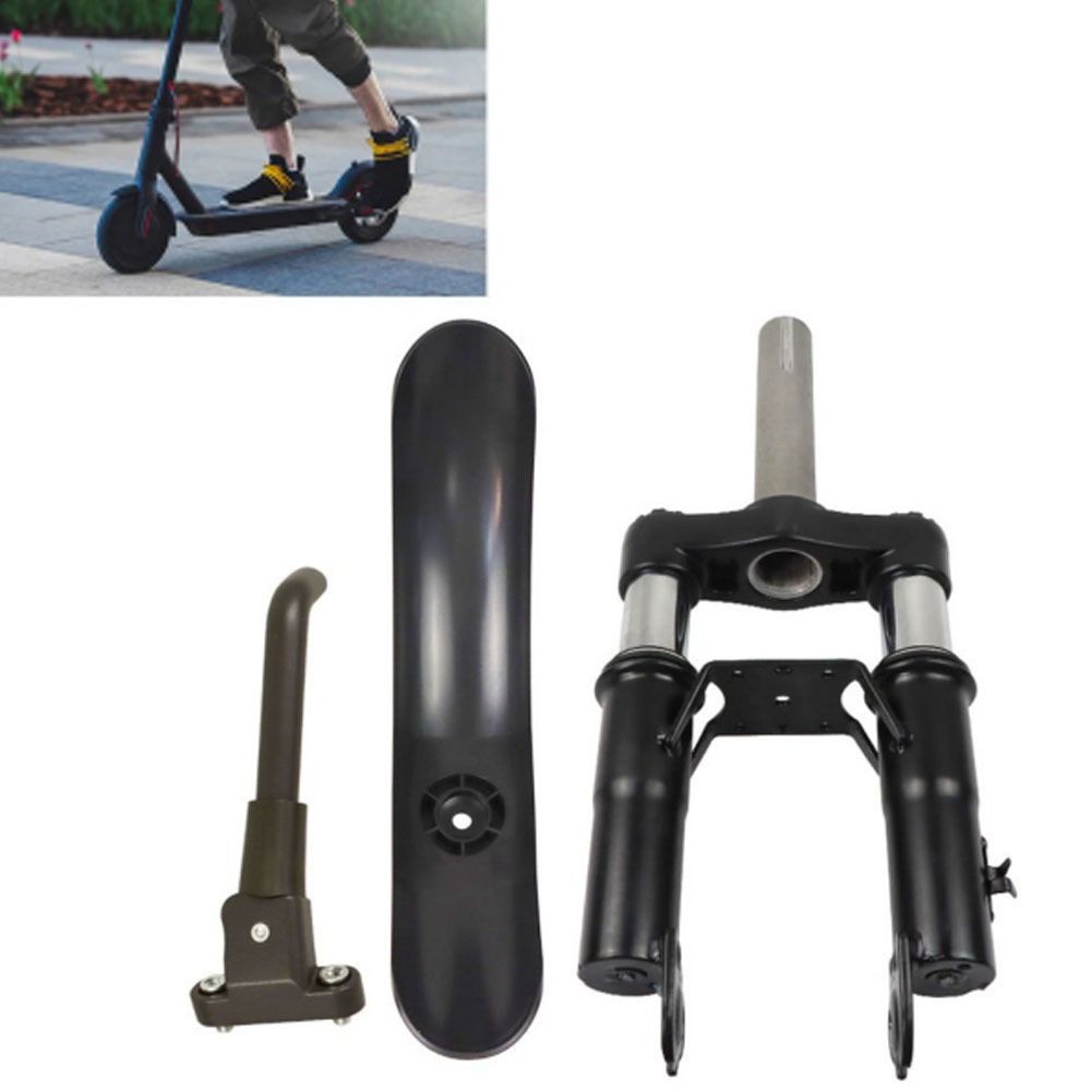 Black Suspension Front Fork Front Suspension Kit for Xiaomi M365/Pro/Pro 2/1S Vehicle Maintenance