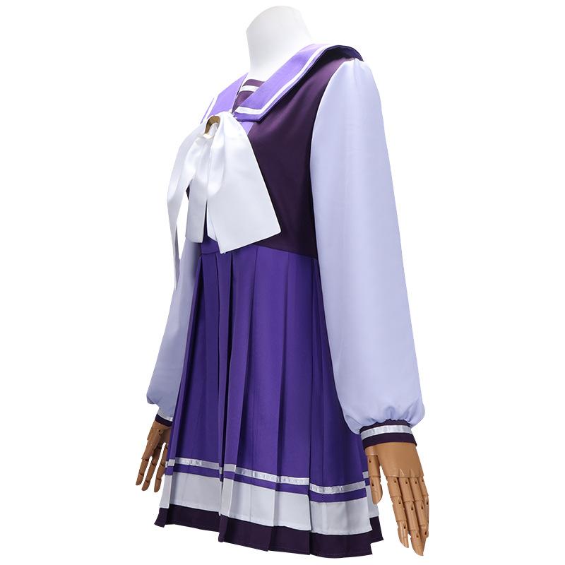 Anime Pretty Derby School Uniform Cosplay Costume Set Mejiro Mcqueen Dress Outfit For Women Performance Party Halloween Costume