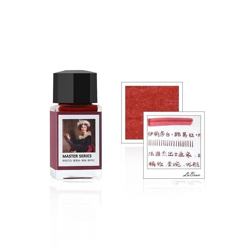 Tramol 30 Colors 18ml Fountain Pen Ink Glass Bottled Refilling Inks Cartridge School Office Ink Supplies Stationery PK JINHAO