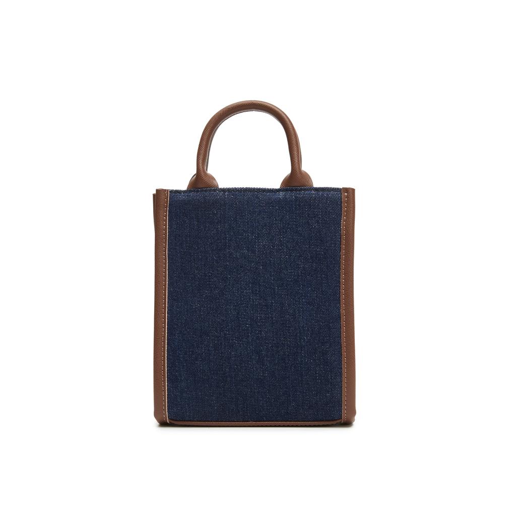Champion Campus Phone Tote Casual Fashion Simple Color Block Retro Classic Logo Tote Bag Small Unisex Tote Bag U5AACPU27