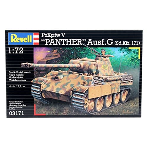 German Revell 1/72 Panther Type G 03171 Plastic Model