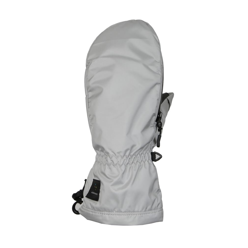 Безпалые варежки AXESQUIN, Оригинальный размер Medium, Серебристо-серый