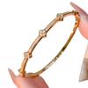 Luxurious Four-Leaf Clover Diamond Bracelet - Elegant, Versatile Jewelry for Women
