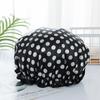 Double Waterproof Shower Cap Shampoo Hair Bath Makeup Head Cover