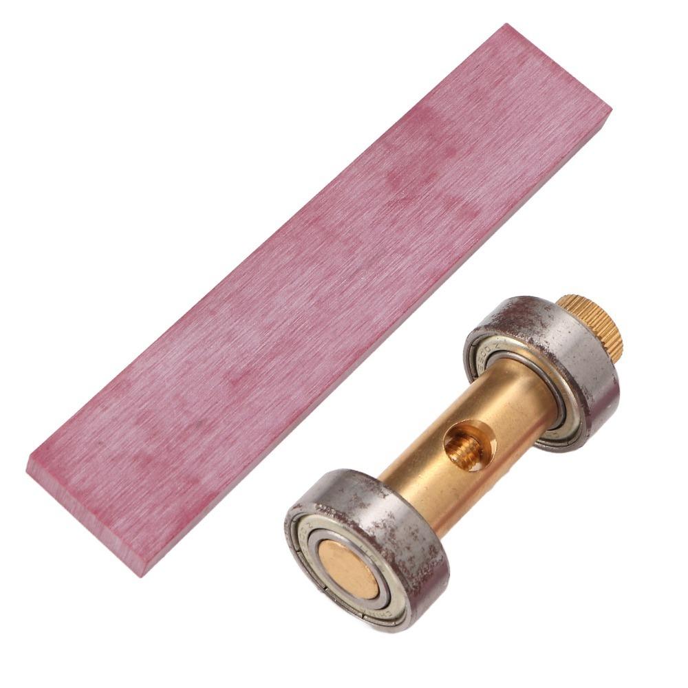 2Pcs Red Grinding Stone Double Side Screwdriver Tool Long Lasting Watch Tool Tool Maintenance 2Pcs