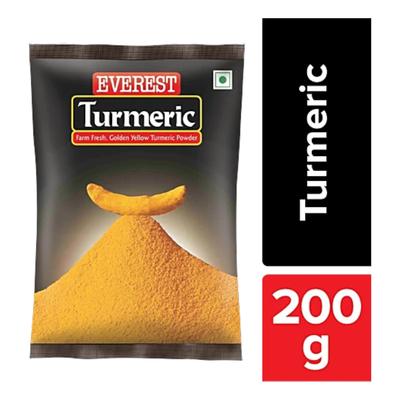 EVEREST Kurkuma w proszku 200 g Naturalna przyprawa kulinarna do gotowania i wzmacniania smaku