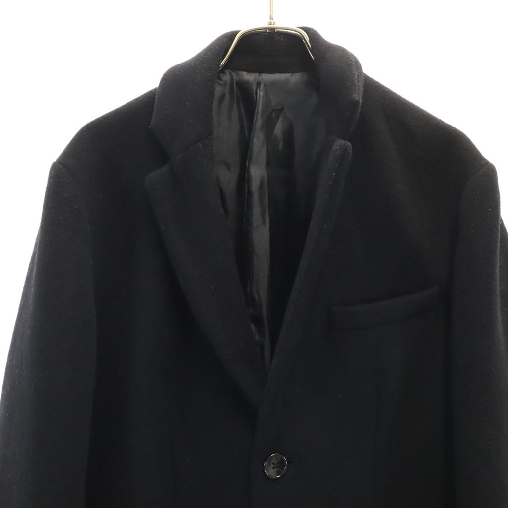 STUDIOUS Made In Japan Wool Blend Chester Coat 3 Black Men's Used