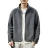 2025 Winter Men's American-Style Heavyweight Fleece Warm Jacket - Trendy, Loose, Plus Size Outerwear for Autumn/Winter.