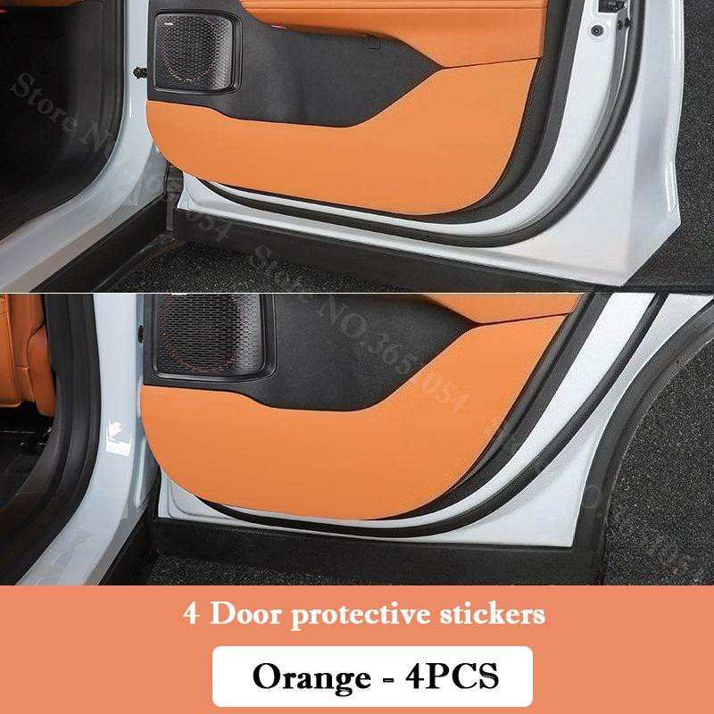 For Changan Deepal S05 2025-2026 Car Door Leather Anti Kick Pad Glove Box Protection Sticker Interior Scratch Resistant Film