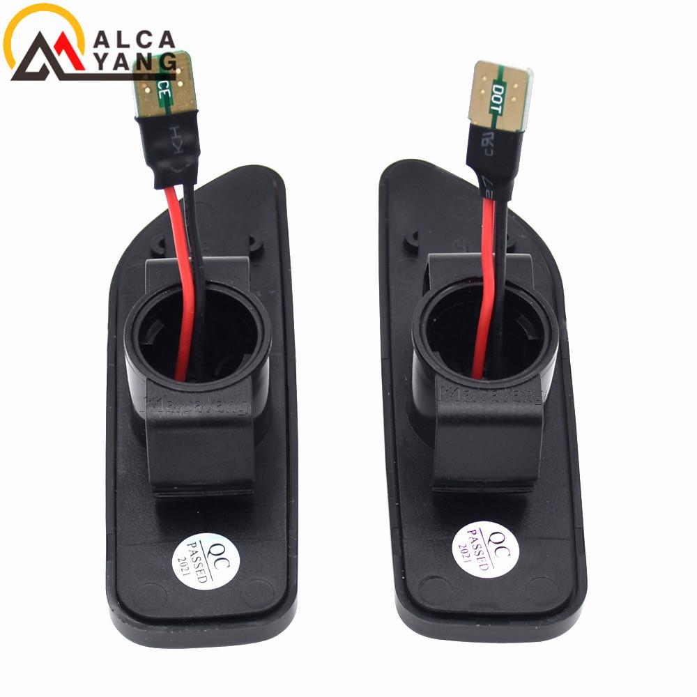 2Pcs Amber LED Side Marker Blinker Turn Signal Light For Volvo XC90 S80 XC70 V70 S60 2001-2009 30722641 3072264