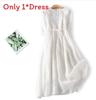Vintage Summer A Line Dress With Tie Waist For Travel And Resort Wear