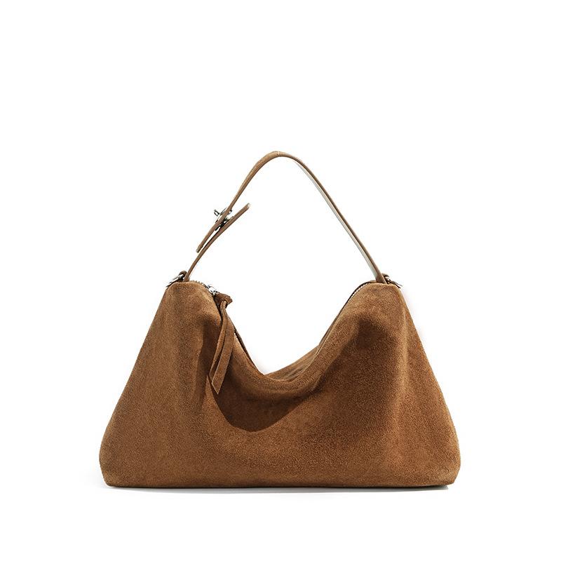 Autumn and winter bags, crossbody pillow bags, high-end leather versatile work commuter women's handbags