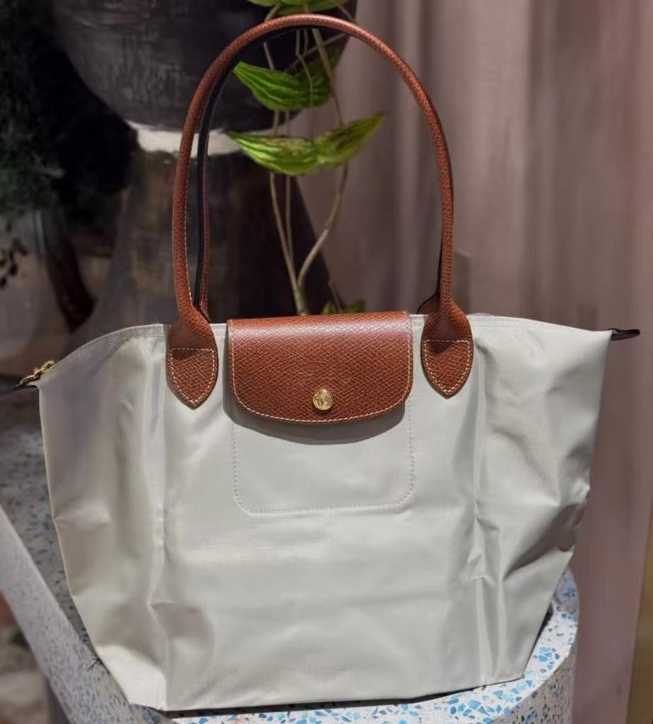 Longxiang Classic Nylon Dumpling Bag Large Capacity Tote Bag Shoulder Messenger Bag Foldable Fashion Commuter Women's Bag