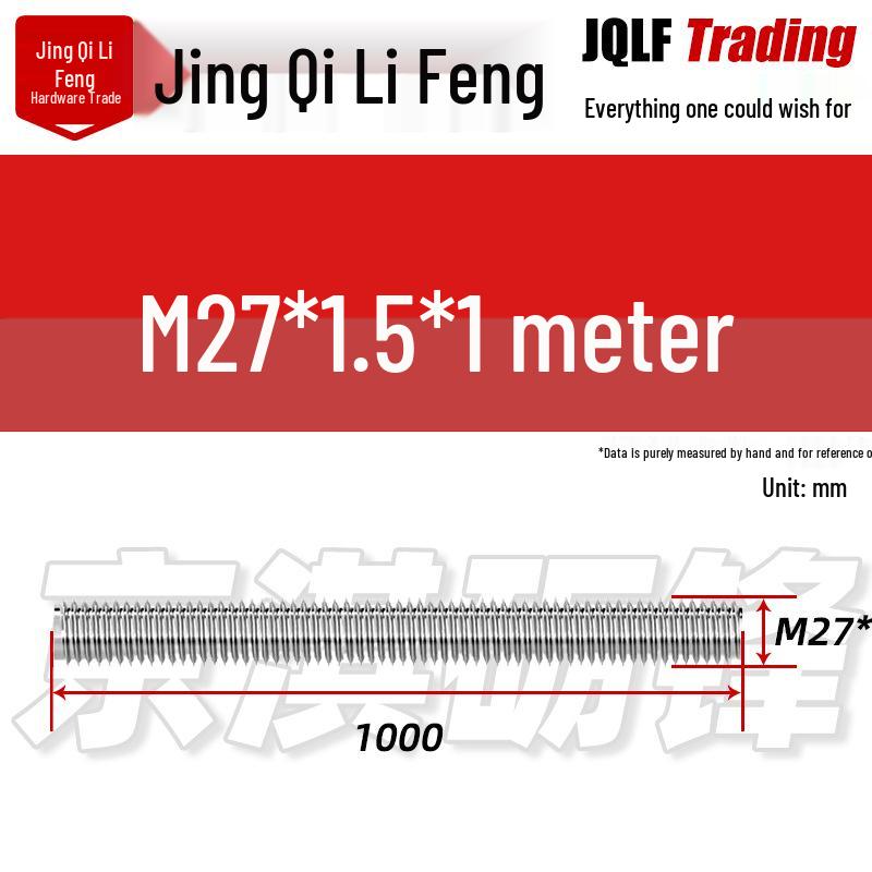 Stainless Steel Threaded Rod, Coarse & Fine, M3, 1 or 3 Meter Lengths